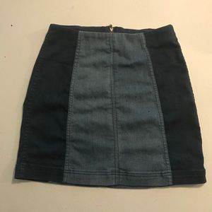 Free People mini skirt